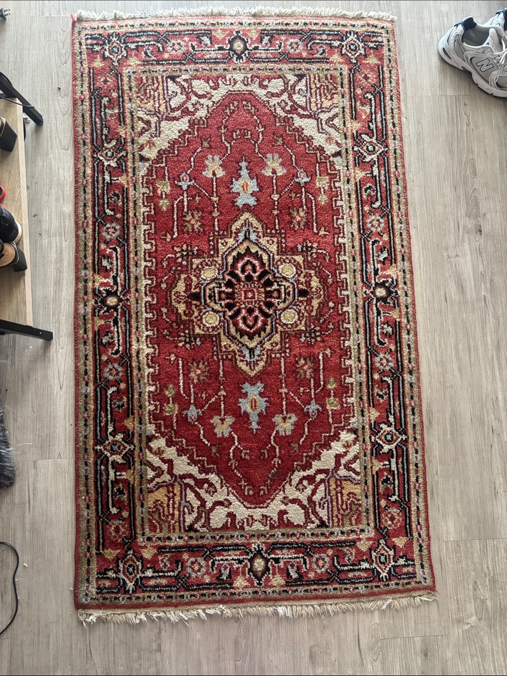 Traditional Red Oriental Accent Rug - Classic Home Accent